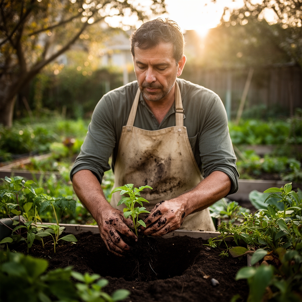 How to prepare a garden for a water vegetable garden