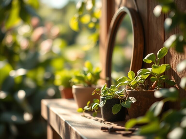 6 Light-Enhancing Steps to Prepare a Plant Nook with Mirrors