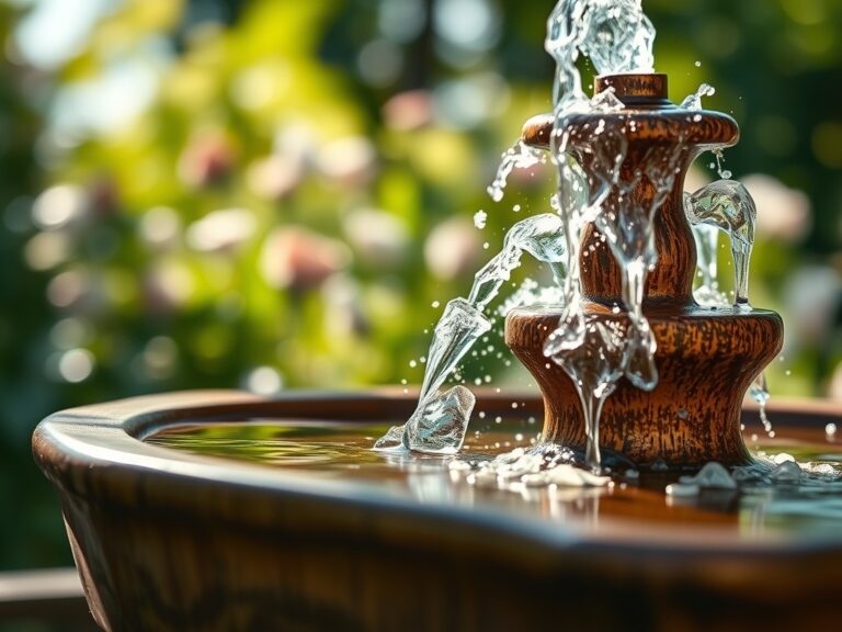 6 Steps to Install a Yard Garden Fountain and Reservoir
