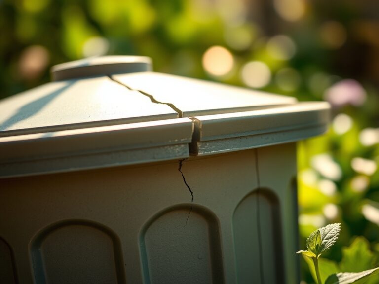 8 Steps to Repair a Cracked Plastic Garden Bin or Tumbler