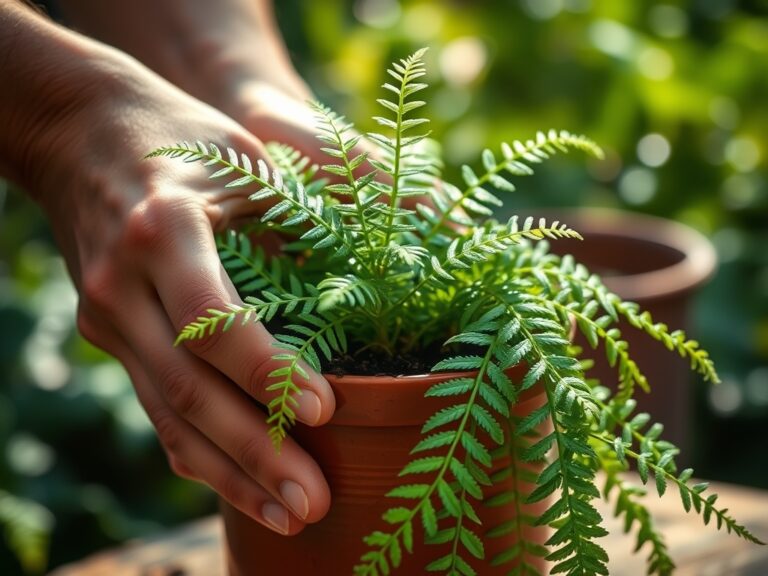6 Moisture Prep Steps for Repotting a Boston Fern